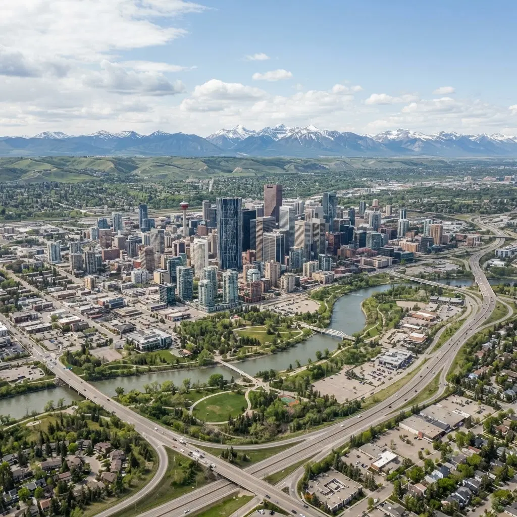 Calgary street view, Alberta Car Buyers service area