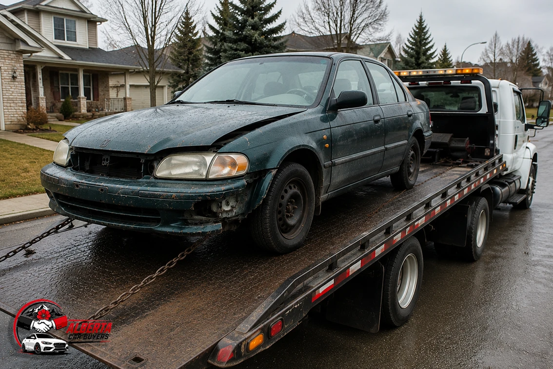 Junk Car Without a Title in Alberta