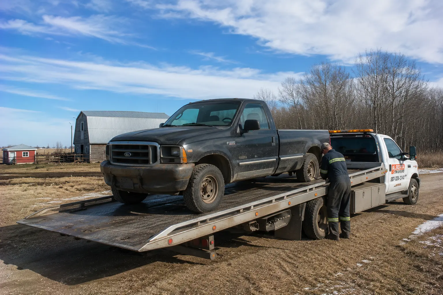 Truck purchased for cash by Alberta Car Buyers in Didsbury