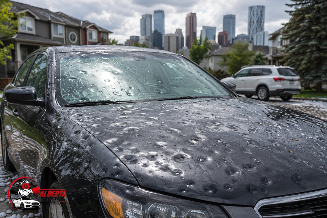Sell Hail-Damaged Car in Calgary