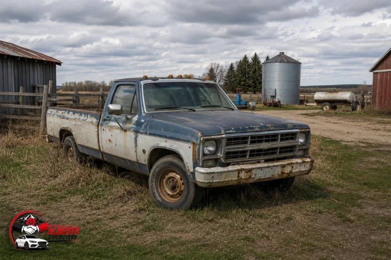 Auto Wrecker Didsbury Farm truck pick up