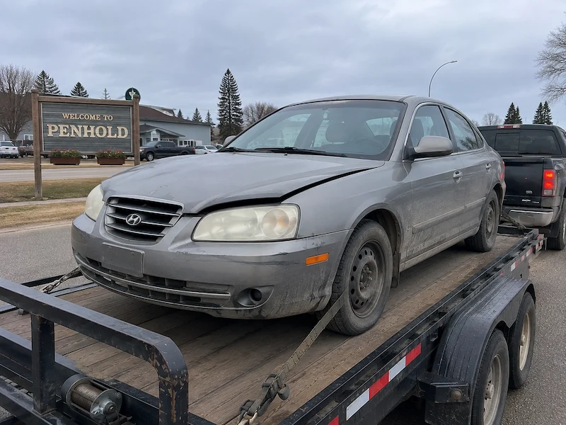 Penhold vehicle purchased for cash by Alberta Car Buyers