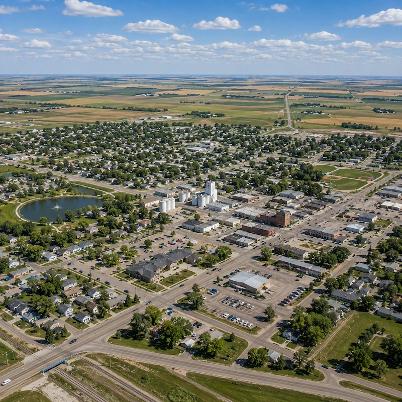Penhold street view, Alberta Car Buyers service area