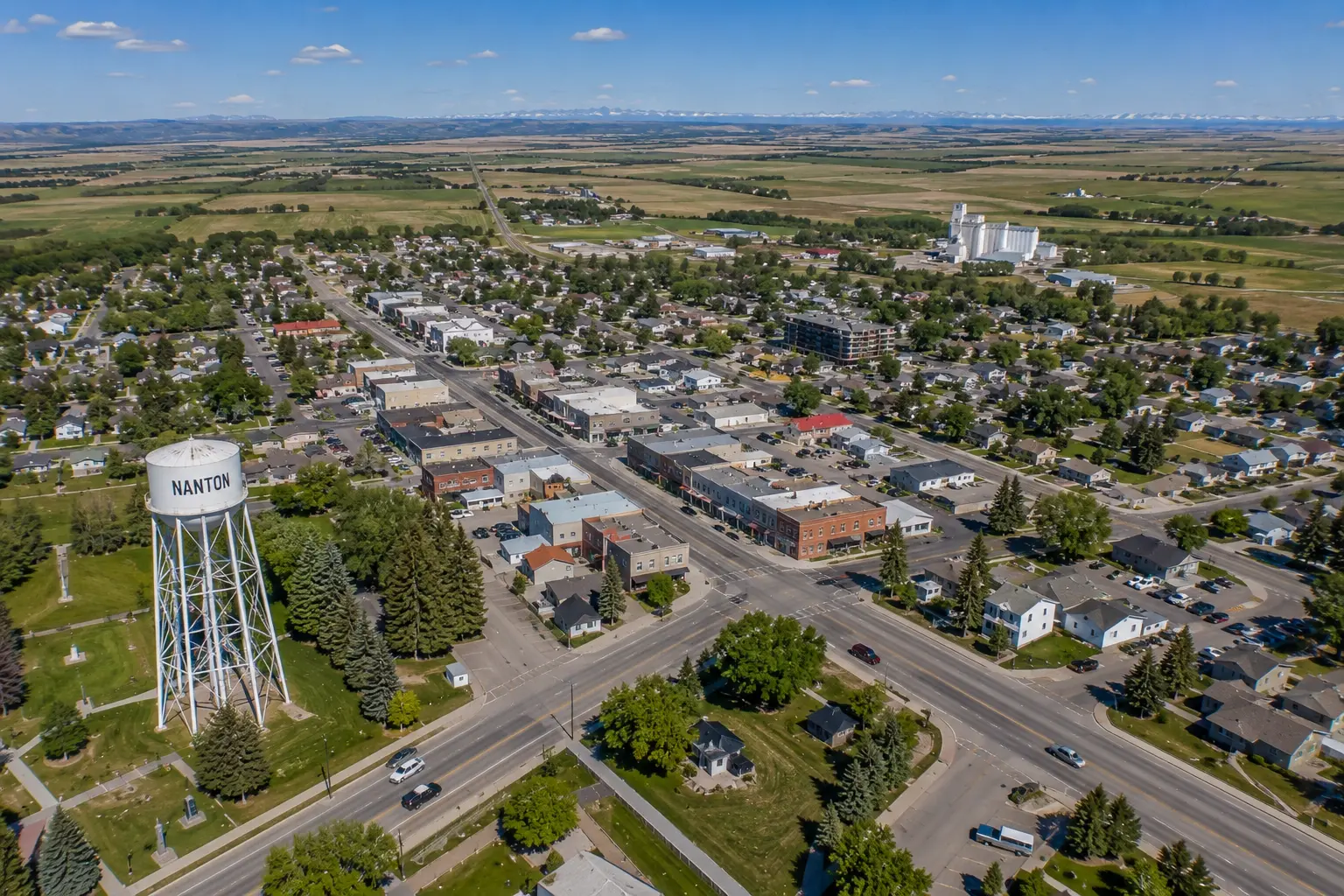 Nanton street view, Alberta Car Buyers service area