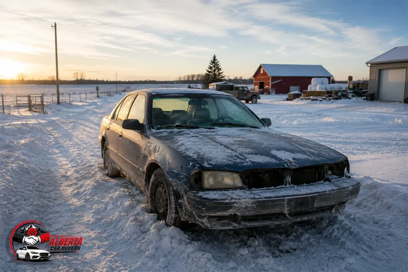 Does Winter Actually Make It Harder to Sell a Junk Car in Carstairs?